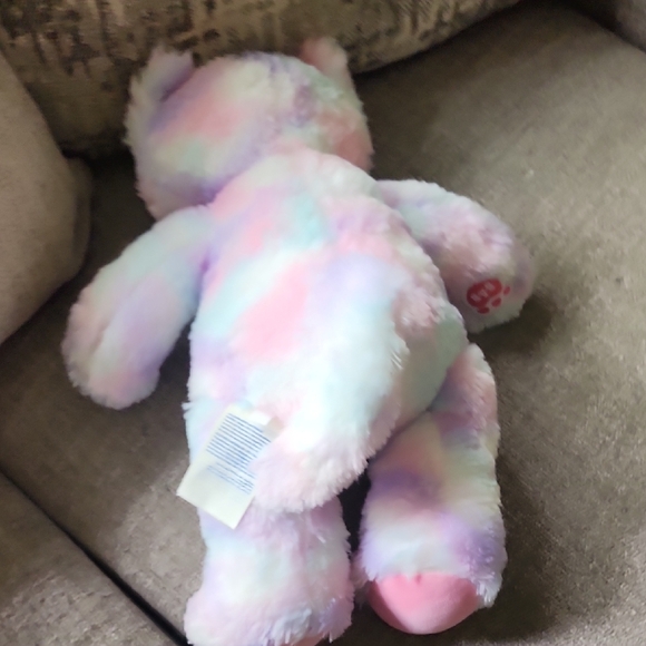 Build-A-Bear Cat Pink and Purple Stuffed Animal Plush - Picture 13 of 13